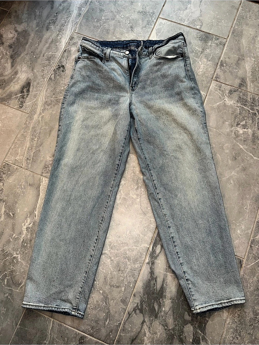 Old Navy High-Waisted OG Loose Jeans Blue Size 4